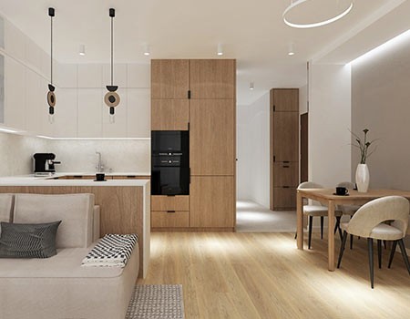 Mieszkanie na Bielanach 62m&sup2;